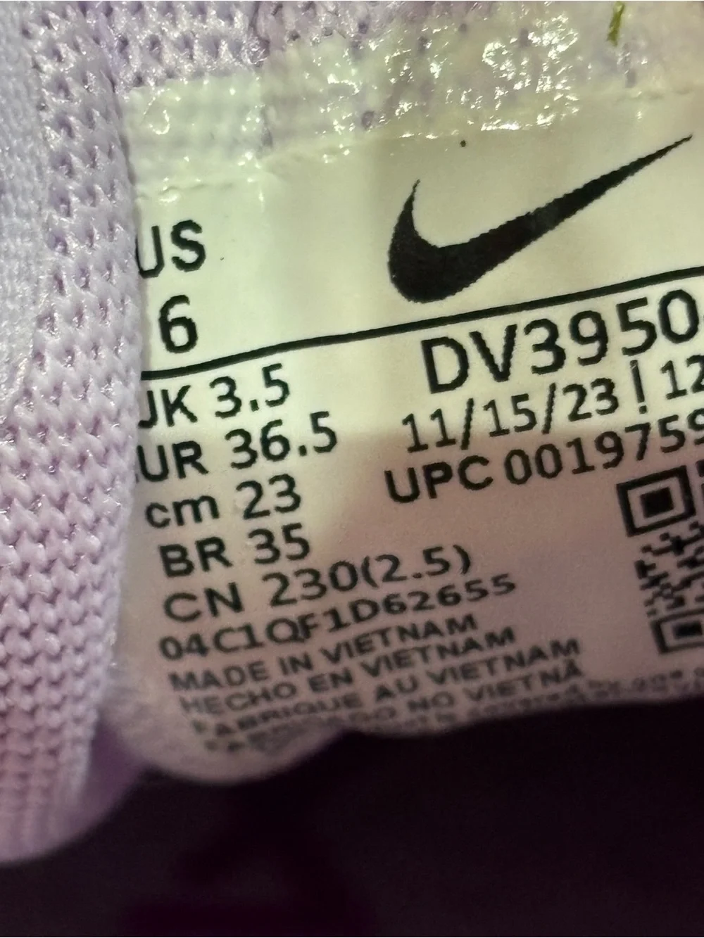 Nike Women’s Purple Training Shoes, sneakers